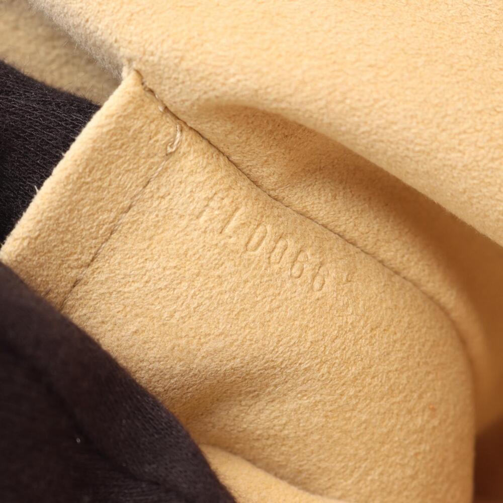 Louis Vuitton Canvas Leather Handbag Manhattan Brown Monogram - Picture 5 of 5